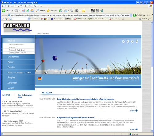 Screenshot 4 Relaunch Barthauer Software GmbH